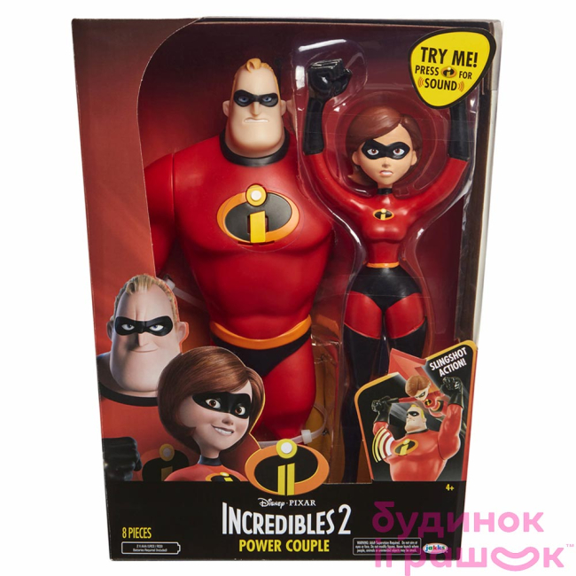 Фигурки персонажей - Игровые фигурки Incredibles 2 Мощная пара (04508)#2