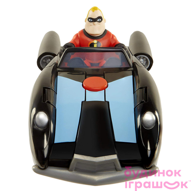 Фігурки персонажів - Ігровий набір з машинкою Incredibles 2 Супер-мобіль та містер Винятковість (76737)#3