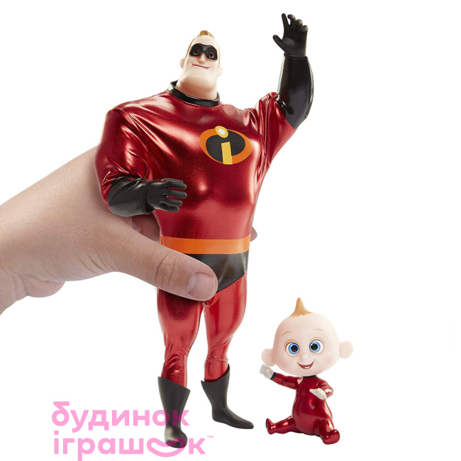 Фігурки персонажів - Набір ляльок Incredibles 2 Містер Неймовірний і Джек-Джек (76597)#7