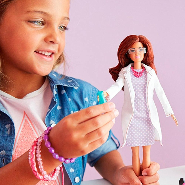 Куклы - Кукла Barbie Я могу быть Учёная (DVF50/FJB09)#4