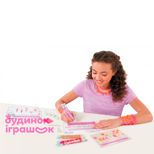 Набори для творчості - Ігровий набір для юного дизайнера Gel-a-Peel Корал (550112)#4