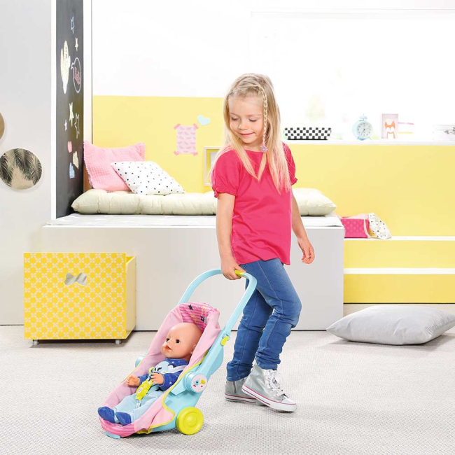 Транспорт і улюбленці - Крісло-каталка для ляльки Baby Born Зручна подорож (824412)#5