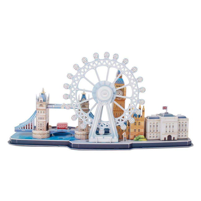 3D-пазли - Конструктор 3D CubicFun CityLine London (MC253h)#3