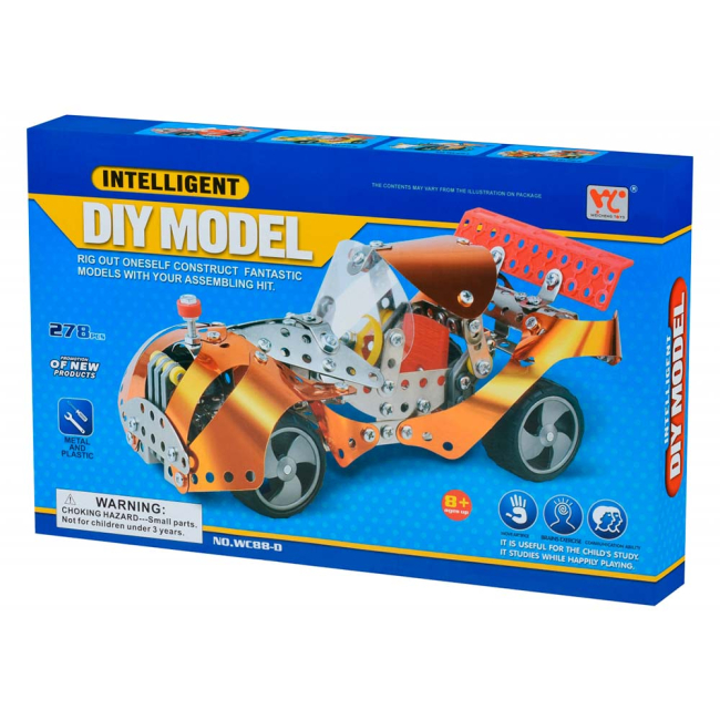 Конструктори з унікальними деталями - Конструктор Same Toy Автомобіль 278 елементів (WC88DUt)#2