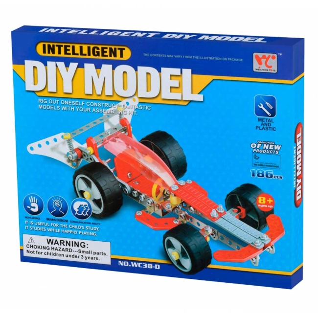 Конструктори з унікальними деталями - Конструктор Same Toy Болід 186 елементів (WC38DUt)#2