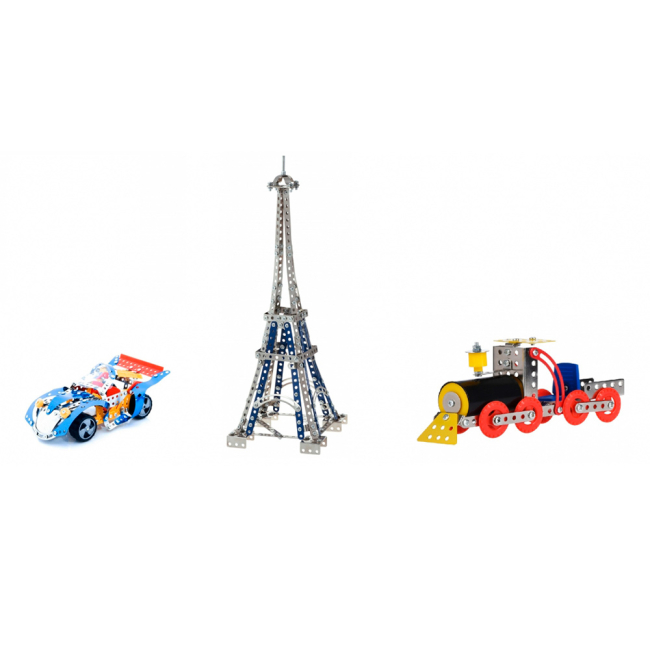 Конструктори з унікальними деталями - Конструктор Same Toy Ейфелева вежа 352 елементи (WC58CUt)#3