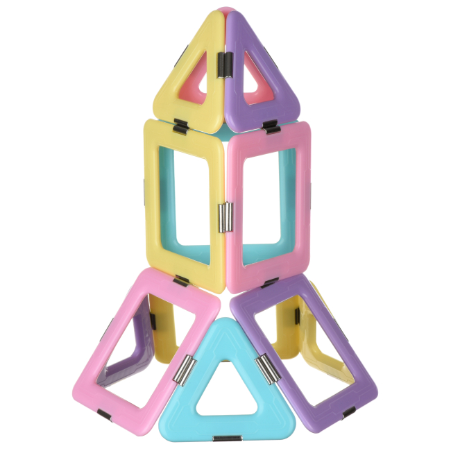 Магнітні конструктори - Конструктор Magplayer магнітний 14 елементів (MPH2-14)#3