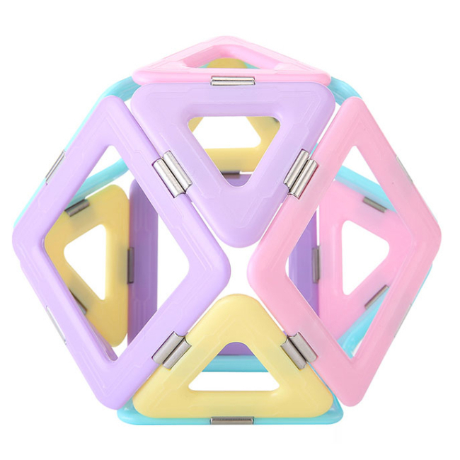 Магнітні конструктори - Конструктор Magplayer магнітний 14 елементів (MPH2-14)#4