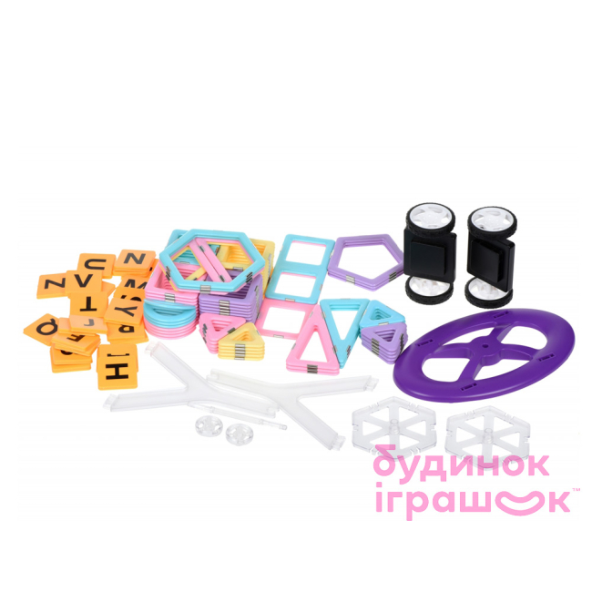 Магнитные конструкторы - Конструктор магнитный Magplayer 121 элемент в боксе (MPT2-121)#4