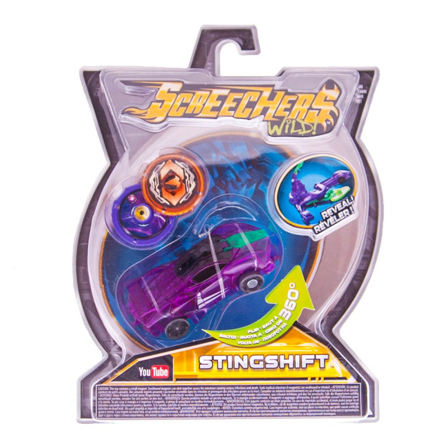 Трансформери - Машинка-трансформер Screechers Wild L1 Стінгшифт (EU683113)#3