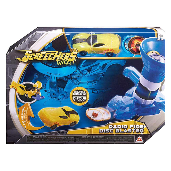 Автотреки - Игровой набор Screechers Wild Запускатель дисков (EU683153)#4
