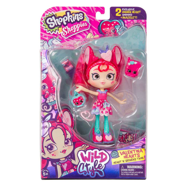Ляльки - Лялька Shopkins Shoppies S9 Wild style Валентинка (56830)#2
