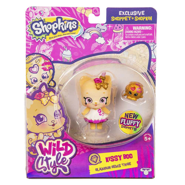 Фігурки персонажів - Фігурка Shopkins Shoppets S9 Wild style Гламурна Кіса (56957)#2