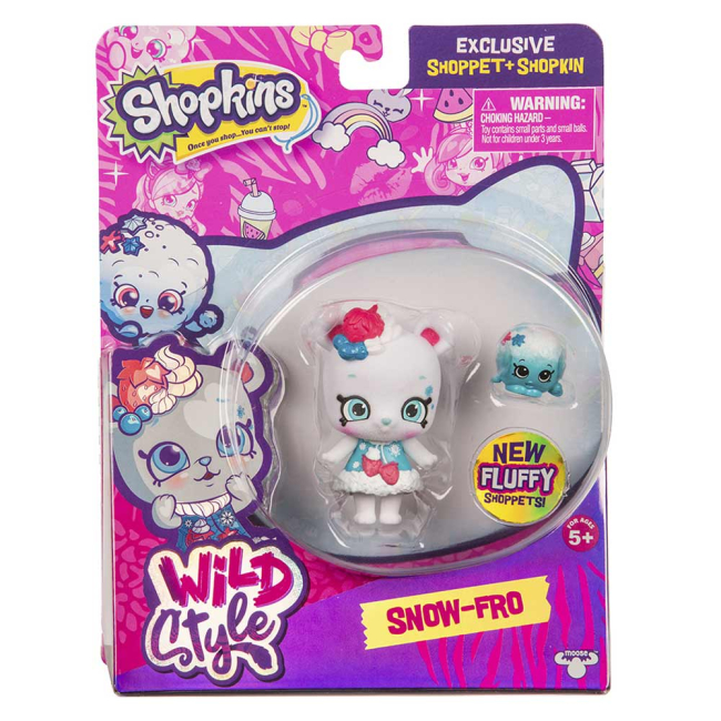Фігурки персонажів - Фігурка Shopkins Shoppets S9 Wild style Сніжка (56968)#2