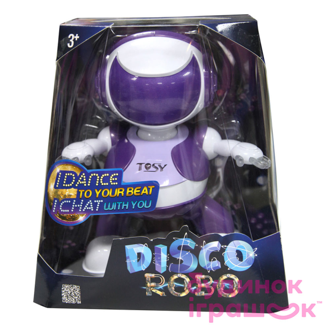Роботы - Интерактивный робот Tosy DISCO ROBO Энди озвучена на украинском (TDV101-U)#4
