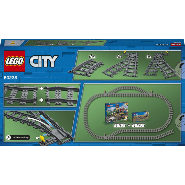 Конструктори LEGO - Конструктор LEGO City Стрілочний перевід (60238)#5