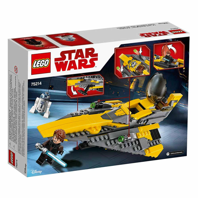 Конструкторы LEGO - Конструктор LEGO Star wars Звездный истребитель Энакина (75214)#3