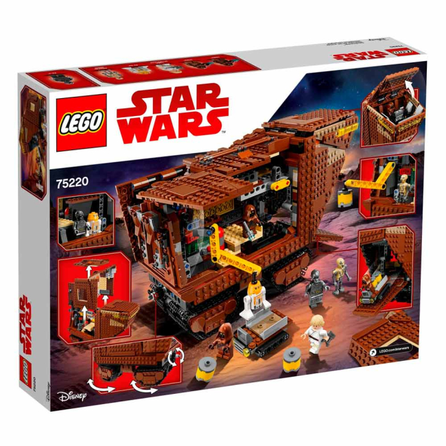 Конструкторы LEGO - Конструктор LEGO Star Wars Песчаный вездеход (75220)#3
