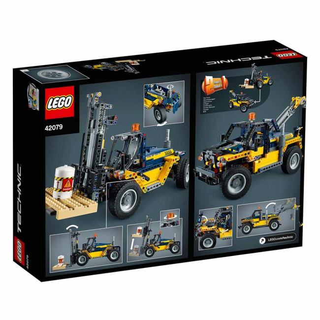 Конструкторы LEGO - Конструктор LEGO Technic Тяжелый вилочный погрузчик (42079)#3