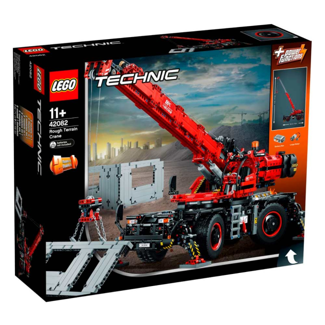 Конструкторы LEGO - Конструктор LEGO Technic Подъемный кран для бездорожья (42082)#2