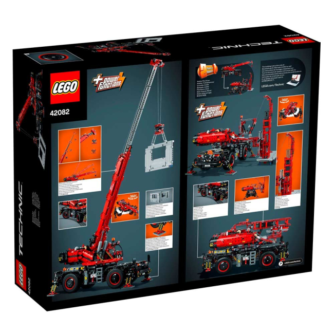 Конструкторы LEGO - Конструктор LEGO Technic Подъемный кран для бездорожья (42082)#3
