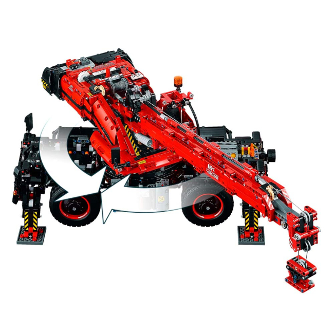Конструкторы LEGO - Конструктор LEGO Technic Подъемный кран для бездорожья (42082)#5