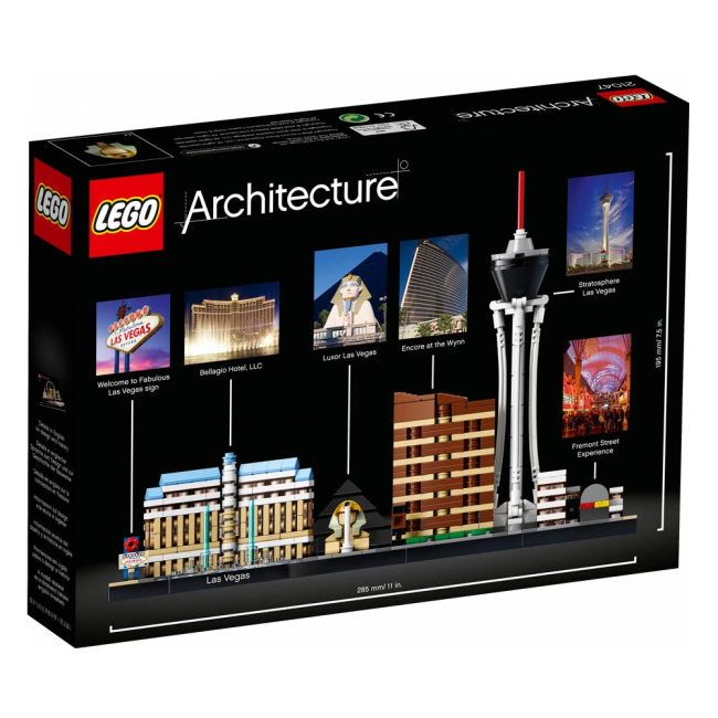 Конструктори LEGO - Конструктор LEGO Architecture Лас-Вегас (21047)#3