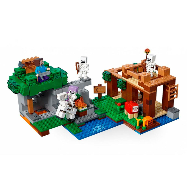 Конструкторы LEGO - Конструктор LEGO Minecraft Атака скелетов (21146)#4