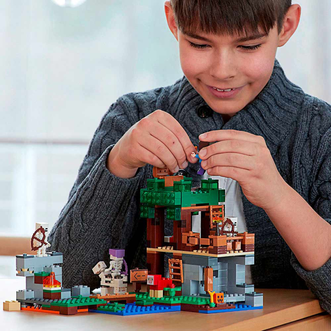 Конструкторы LEGO - Конструктор LEGO Minecraft Атака скелетов (21146)#5