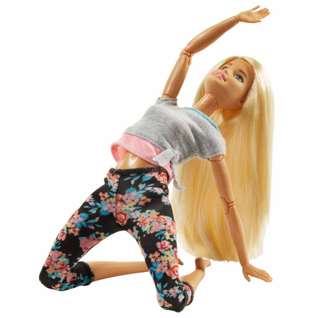Куклы - Кукла Barbie Made to Move Двигайся как я Блондинка (FTG80/FTG81)#4