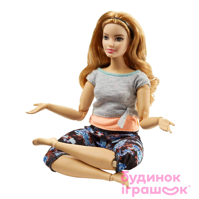Куклы - Кукла Barbie Made to Move Двигайся как я Рыжая (FTG80/FTG84)#2