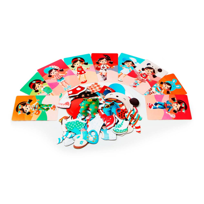 Настільні ігри - Магнітні пазли Puzzlika Ляльки (13470) (13494)#2