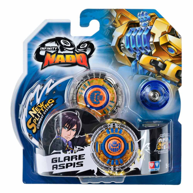 Дзиги та бойові арени - Набір дзиґ Infinity Nado Стандарт Сліпучий Щит (YW624304)#5