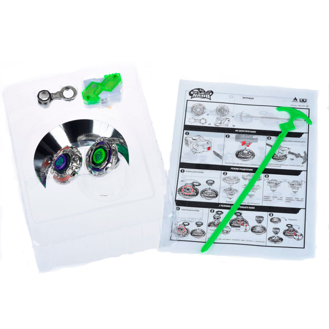 Дзиги та бойові арени - Дзиґа Infinity-Nado Split Повітряний Кулак та Прудка Панда (YW624603)#4