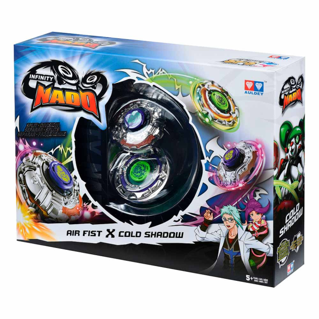 Дзиги та бойові арени - Дзиґа Infinity-Nado Split Повітряний Кулак та Прудка Панда (YW624603)#5
