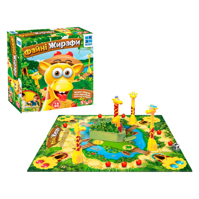 Настільні ігри - Настільна гра Yago Файні жирафи (678710)#2