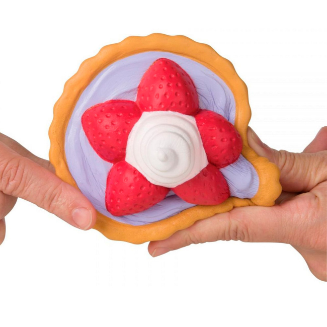 Антистрес іграшки - Сквіш Squishies Лавандова тарталетка (54748)#3