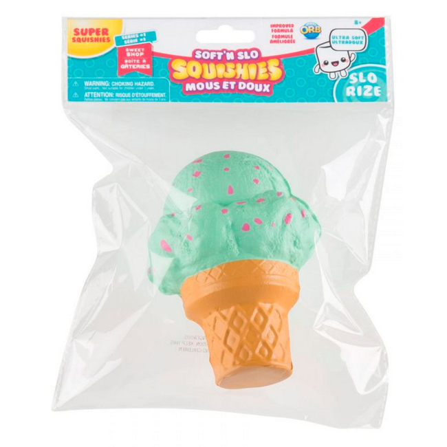 Антистресс игрушки - Сквиш Squishies Мороженое Лайм (54786)#2