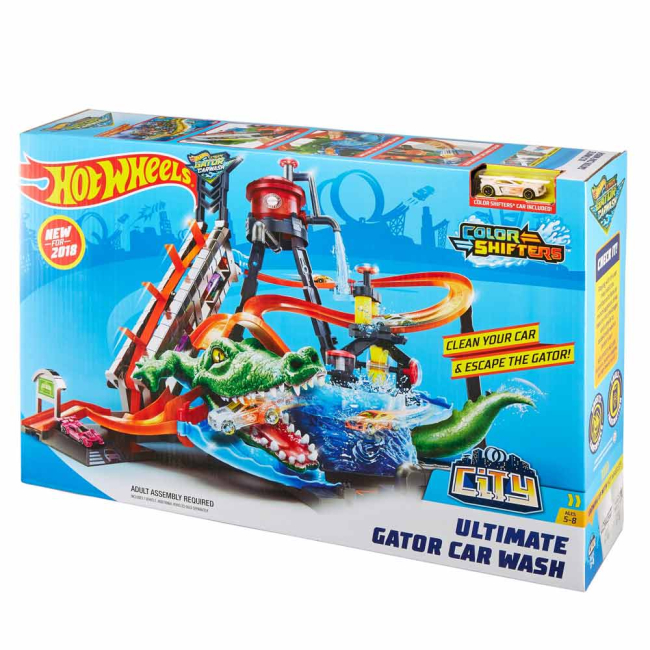 Автотреки - Игровой набор Hot Wheels Взрыв цветов Водонапорная башня (FTB67)#2