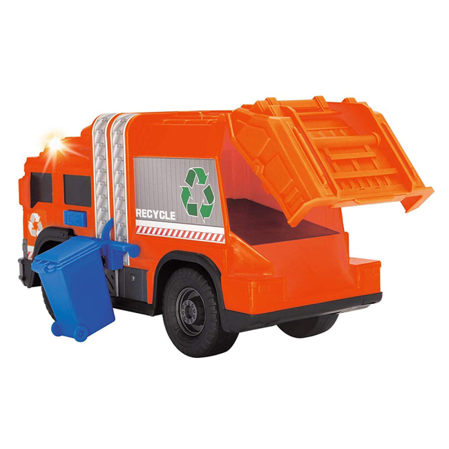 Транспорт и спецтехника - Мусоровоз Dickie Toys со светом и музыкой (3306001)#2