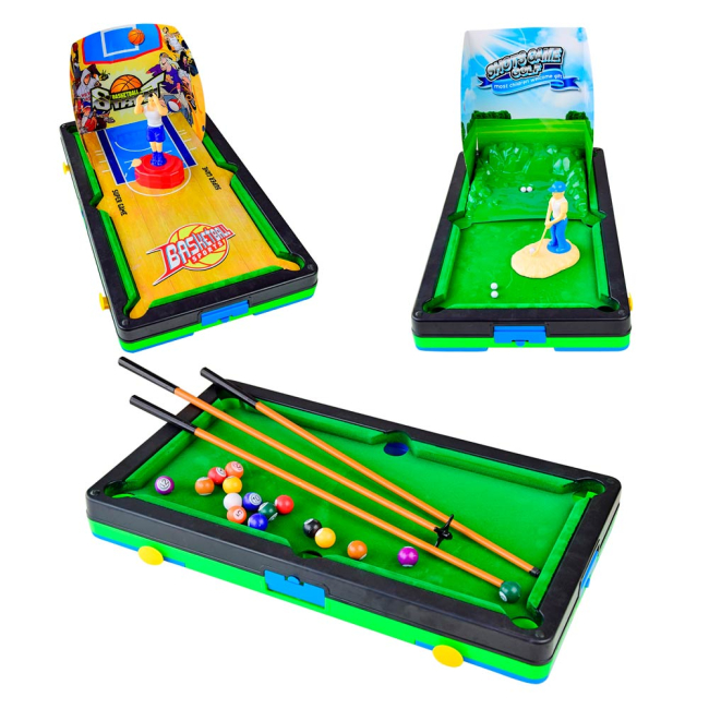 Спортивні настільні ігри - Настільна гра Shantou Jinxing Sports 7-в-1  (B2112)#2