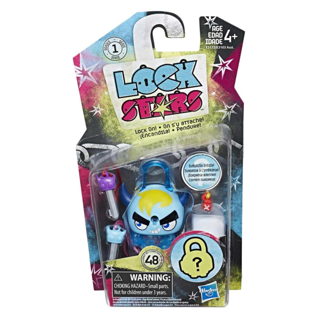 Фигурки животных - Набор Hasbro Lock Stars Замок с секретом в ассортименте (E3103)#4
