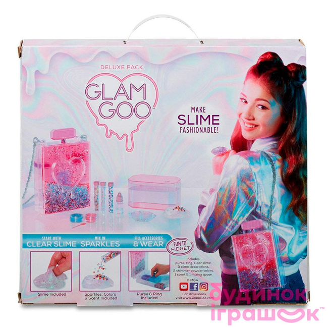 Наборы для творчества - Набор для юного дизайнера Glam Goo Делюкс слайм-аксессуары (549 604) (549604)#3
