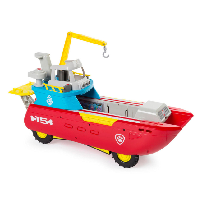 Фигурки персонажей - Игровой набор Paw Patrol Морской патруль Спасательный корабль (SM16737)#4