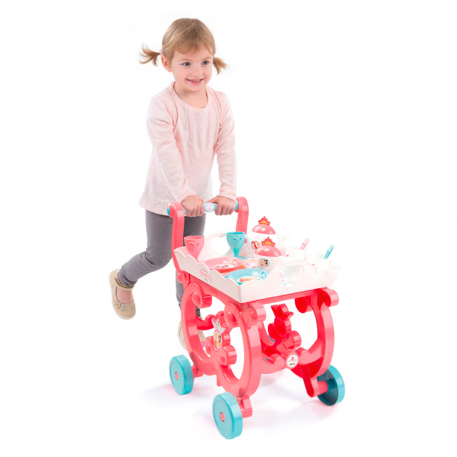 Дитячі кухні та побутова техніка - Набір посуду Smoby Disney Princess пiднос та чайний сервiз (310572)#5