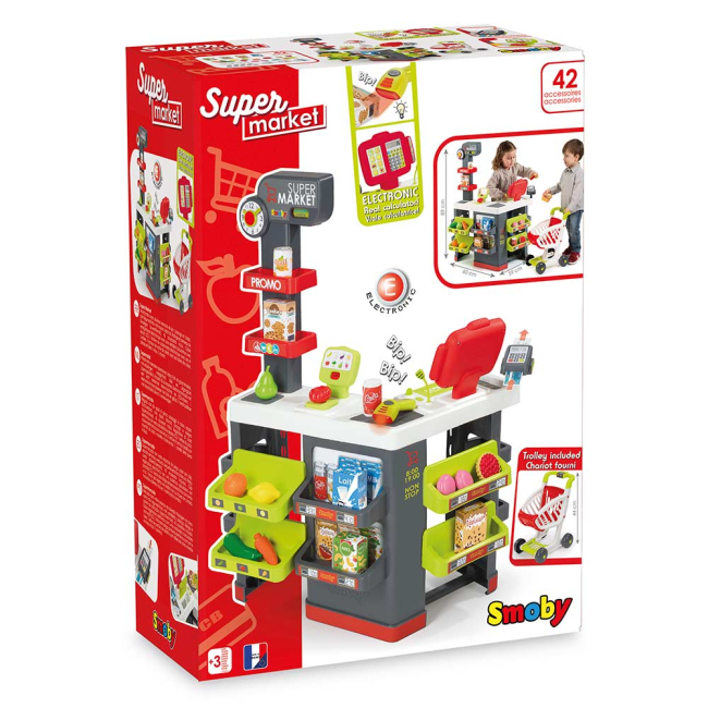 Набори професій - Ігровий набір Smoby Ciтi Маркет великий (350213)#4