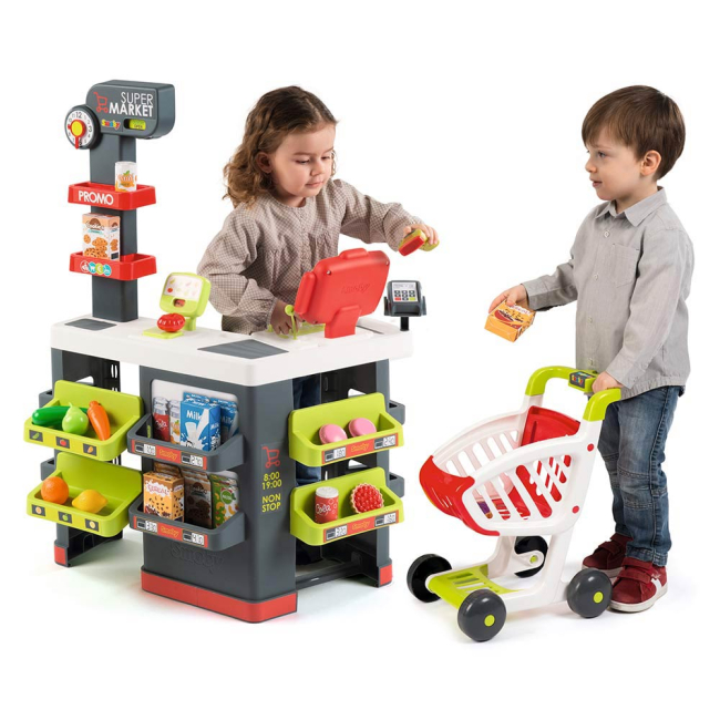 Набори професій - Ігровий набір Smoby Ciтi Маркет великий (350213)#5