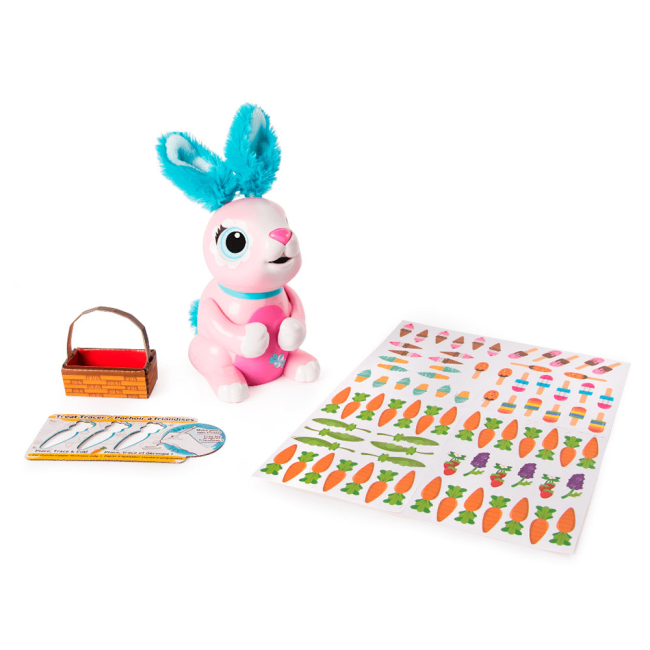 Фігурки тварин - Інтерактивна іграшка Zoomer Голодний кролик Жувастик (SM14435/2551)#3