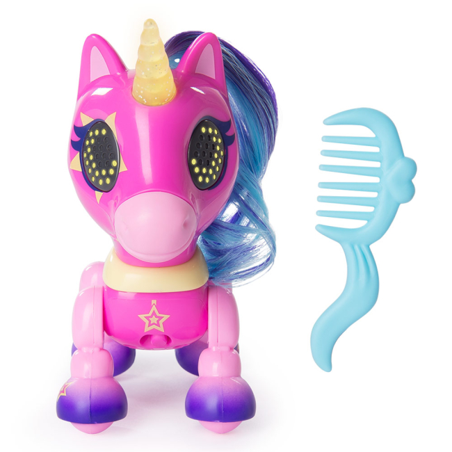 Фігурки тварин - Інтерактивна іграшка Zoomer Фешн-єдиноріг Зоряне сяйво (SM14437/3863)#2
