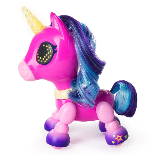 Фігурки тварин - Інтерактивна іграшка Zoomer Фешн-єдиноріг Зоряне сяйво (SM14437/3863)#3